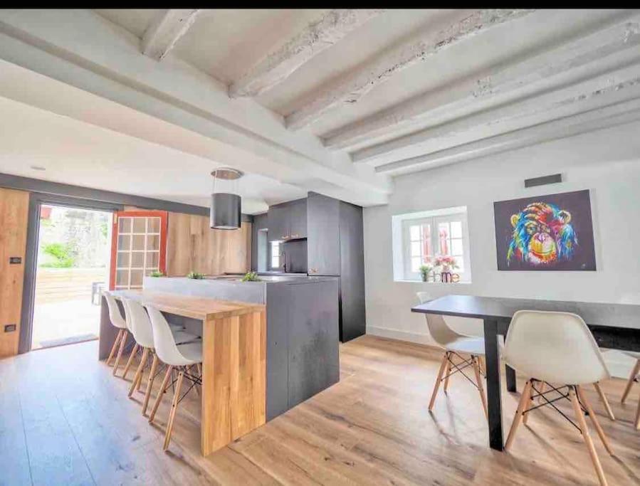 Belle Maison Basque 12 Personnes Urrugne Esterno foto